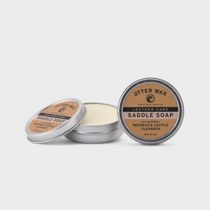 Saddle Soap gently cleans, protects, and revives leather.