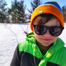 Load image into Gallery viewer, These baby, toddler &amp; little kid sunglasses not only protect developing eyes from harmful UV rays, but they look so hip too!