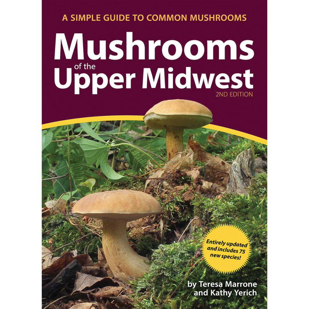 A great visual guide to mushrooms that includes hundreds of color photos and easy to understand text.  Nearly 400 common species Organized by shape, then by color Begin learning which are edible Accessible for beginners