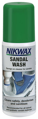 Once your sandals have been used a few times and are starting to smell, use Nikwax Sandal Wash™ to clean, deodorize and freshen. Always apply this product to all non waterproof footwear, including shoes, sandals and next to skin areas of footwear, such as insoles and footbeds to keep them in top condition.  Easy application instructions on package. Eco-friendly garment and gear care
