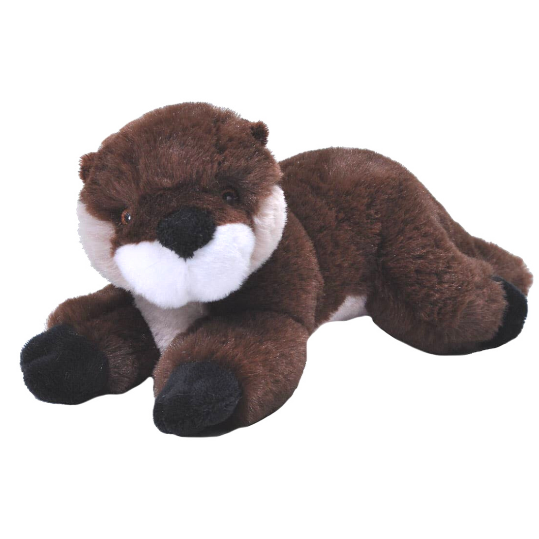 This adorable plush animal is so soft and cuddly PLUS it's made of 100% recycled water bottles! Made completely from recycled materials certified by Global Recycled Standard Does not contain beads inside Tags made of post-consumer recycled materials, printed in soy ink, and attached with cotton string. Embroidered eyes and nose Great gift for kids of all ages Brand: Wild Republic Style: Ecokins