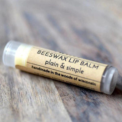 Hands down the best lip balm you'll find.  Plain & Simple.  Wisconsin Made Small Batches All-Natural Ingredients