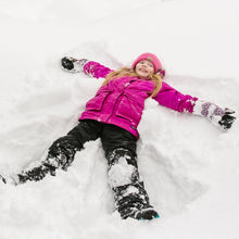 Load image into Gallery viewer, Make as many snow angels as you want and Snow Sleeves protect your wrists from the cold.