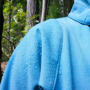 Spray-on waterproofing for soft-shell clothing items.  Great for adding water repellency to garments made of softshell material including those with wicking liners such as Windstopper®, Windbloc® and Schoeller®.