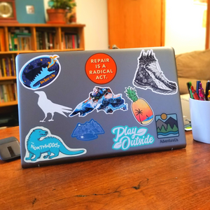 Express yourself with high quality stickers that show what you love!