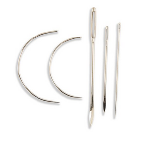Assorted heavy duty hand sewing & mending needles for all your repair needs.