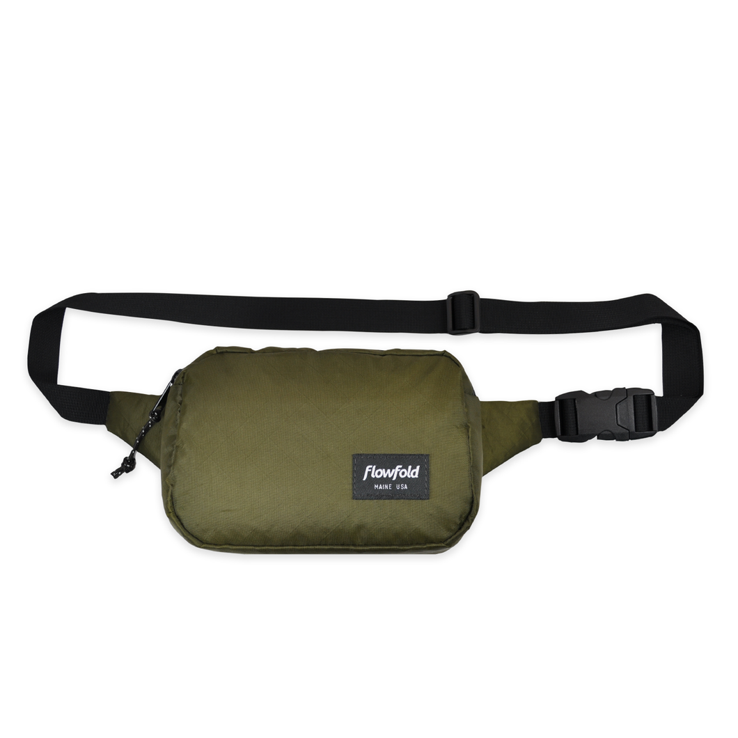 Explorer Fanny Pack - Small / Recycled Olive - Flowfold