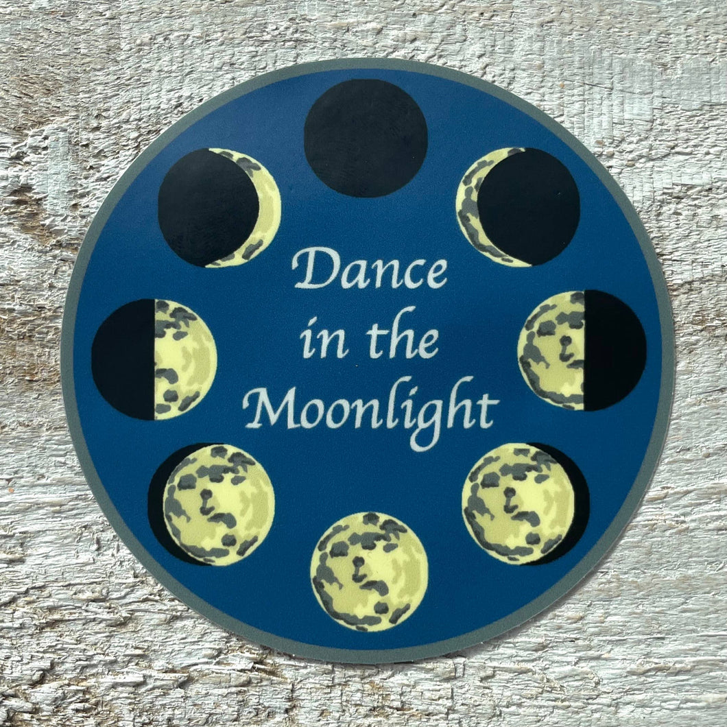 Dance in the Moonlight Sticker