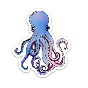 Octopus Sticker - Ocean Sticker