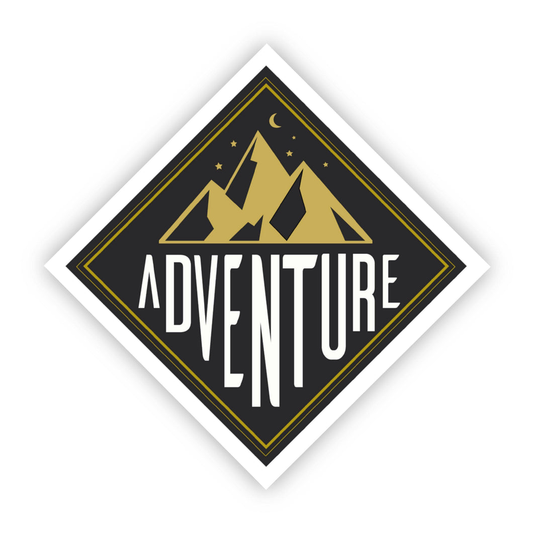 Adventure Mountains Sticker - 3