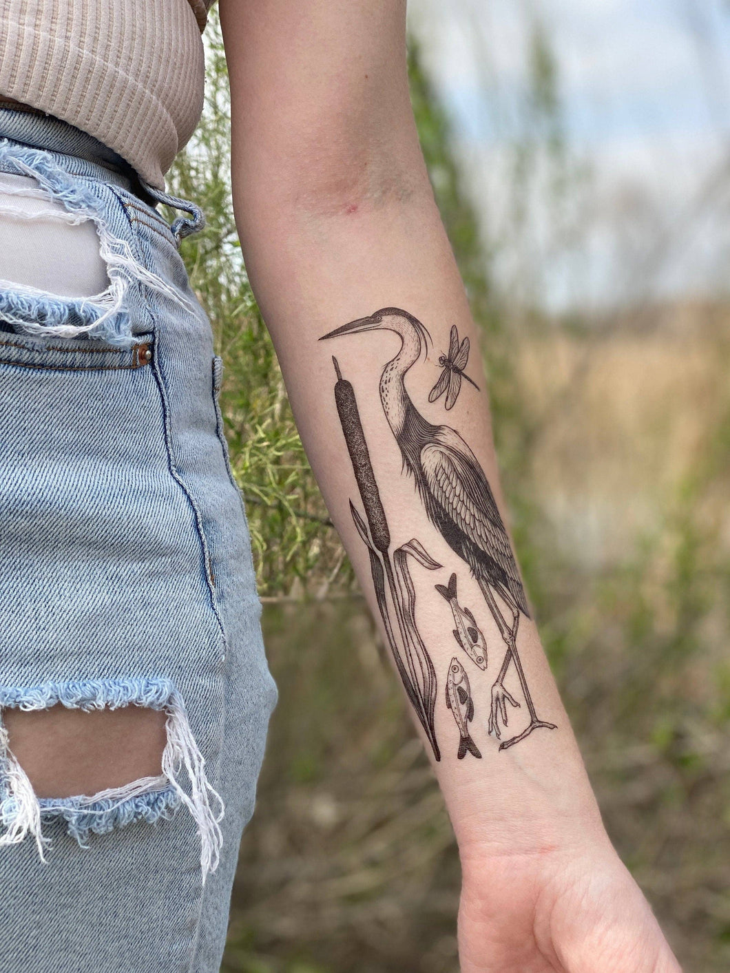 Lake Life Temporary Tattoo Collection