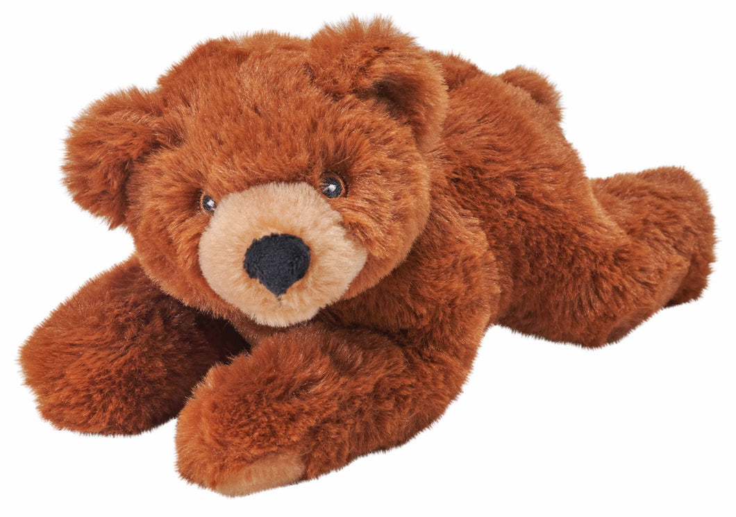 Brown Bear Mini Eco Stuffed Animal - 8